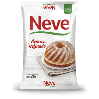 AÇÚCAR REFINADO NEVE 1KG