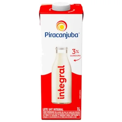 LEITE PIRACANJUBA INTEGRAL 1L