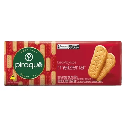 BISCOITO DE MAIZENA PIRAQUÊ 175G