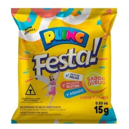 PIPOCA PLINC FESTA QUEIJO 15G
