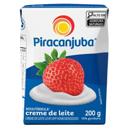 CREME DE LEITE PIRACANJUBA 200G